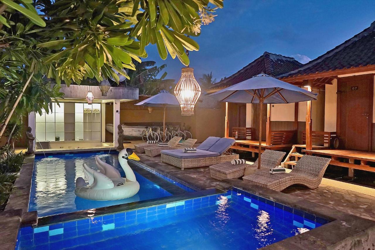 Sari Gili Bungalow Gili Air Exterior foto